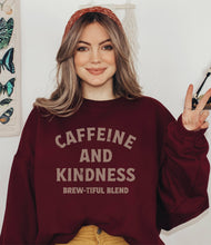 Load image into Gallery viewer, Funny Coffee Lover Sweatshirt Crewneck Coffee Shop Merch