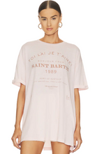 Load image into Gallery viewer, Saint Barth 89 - Oversized Tee - Blush Pink
