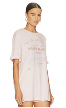 Load image into Gallery viewer, Saint Barth 89 - Oversized Tee - Blush Pink