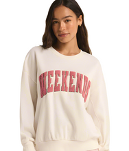 Load image into Gallery viewer, OVERSIZED WEEKENDS SWEATSHIRT