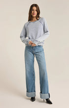 Load image into Gallery viewer, SALDANA KNIT DENIM TOP