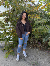 Load image into Gallery viewer, MIA IMITATION SUEDE BALLOON JACKET