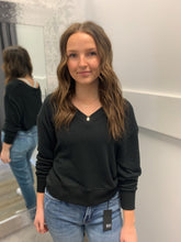 Load image into Gallery viewer, Francis Marbled V-Neck Top