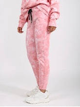 Load image into Gallery viewer, The "BRUNETTE HEARTS JUICY" Best Friend Pink Marble Tie-Dye Jogger | Juicy Couture