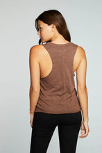Load image into Gallery viewer, TRIBLEND JERSEY V NECK DEEP ARMHOLE MUSCLE TANK