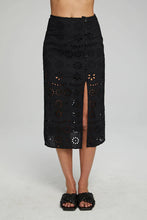 Load image into Gallery viewer, Belle Midi Skirt - Black Onyx