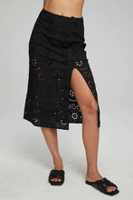 Load image into Gallery viewer, Belle Midi Skirt - Black Onyx