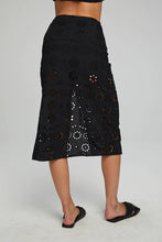 Load image into Gallery viewer, Belle Midi Skirt - Black Onyx