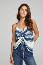 Load image into Gallery viewer, Lucca Tank Top - Pacific Stripe