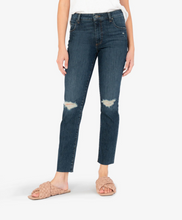 Load image into Gallery viewer, REESE HIGH RISE FAB AB ANKLE STRAIGHT RAW HEM (ATTRACTION WASH)