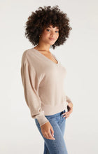 Load image into Gallery viewer, Francis Marbled V-Neck Top