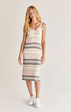 Load image into Gallery viewer, MALIBU STRIPE SWEATER DRESS