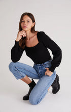 Load image into Gallery viewer, HADLEY SWEATER TIE TOP