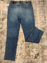 Load image into Gallery viewer, REESE HIGH RISE FAB AB ANKLE STRAIGHT LEG (RETENTIVE WASH)