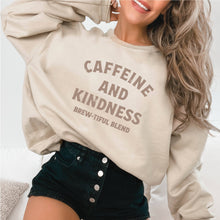 Load image into Gallery viewer, Funny Coffee Lover Sweatshirt Crewneck Coffee Shop Merch

