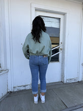 Load image into Gallery viewer, Rumi Stretch Twill Button Up Bubble Jacket
