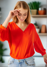 Load image into Gallery viewer, ORANGE BLOUSE
