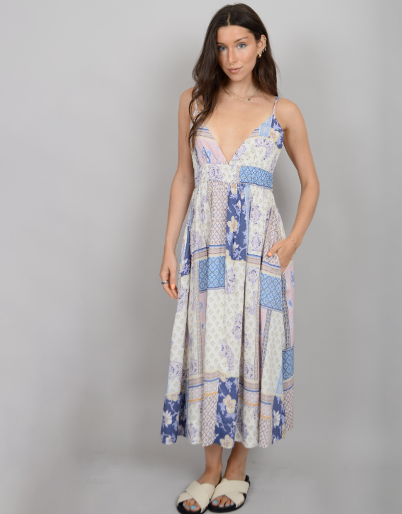 DIMA ADJUSTABLE SHOULDER STRAP DRESS