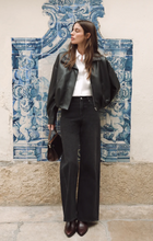 Load image into Gallery viewer, The Head Turner High-Rise Wide Denim Backstage Pants
