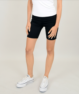 ANKA BIKER SHORT-BLACK