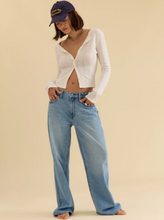 Load image into Gallery viewer, 2k Mid Rise Relaxed Baggy Pant in Pulse
