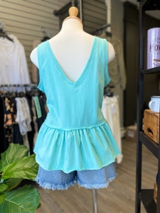 RD RUFFLED BOTTOM TANK