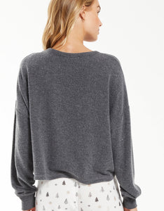 Jingle Long Sleeve Loungewear Top