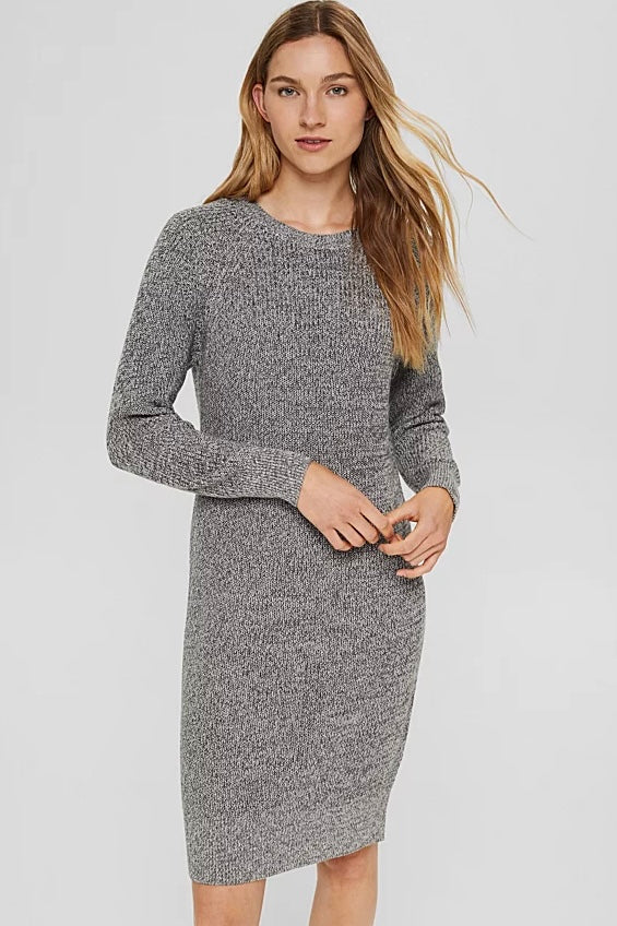 ESPRIT ORGANIC COTTON KNIT SWEATER DRESS ESPRIT ORGANIC COTTON KNIT SWEATER DRESS
