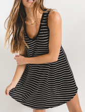 Load image into Gallery viewer, STRIPPED BREEZY DRESS
