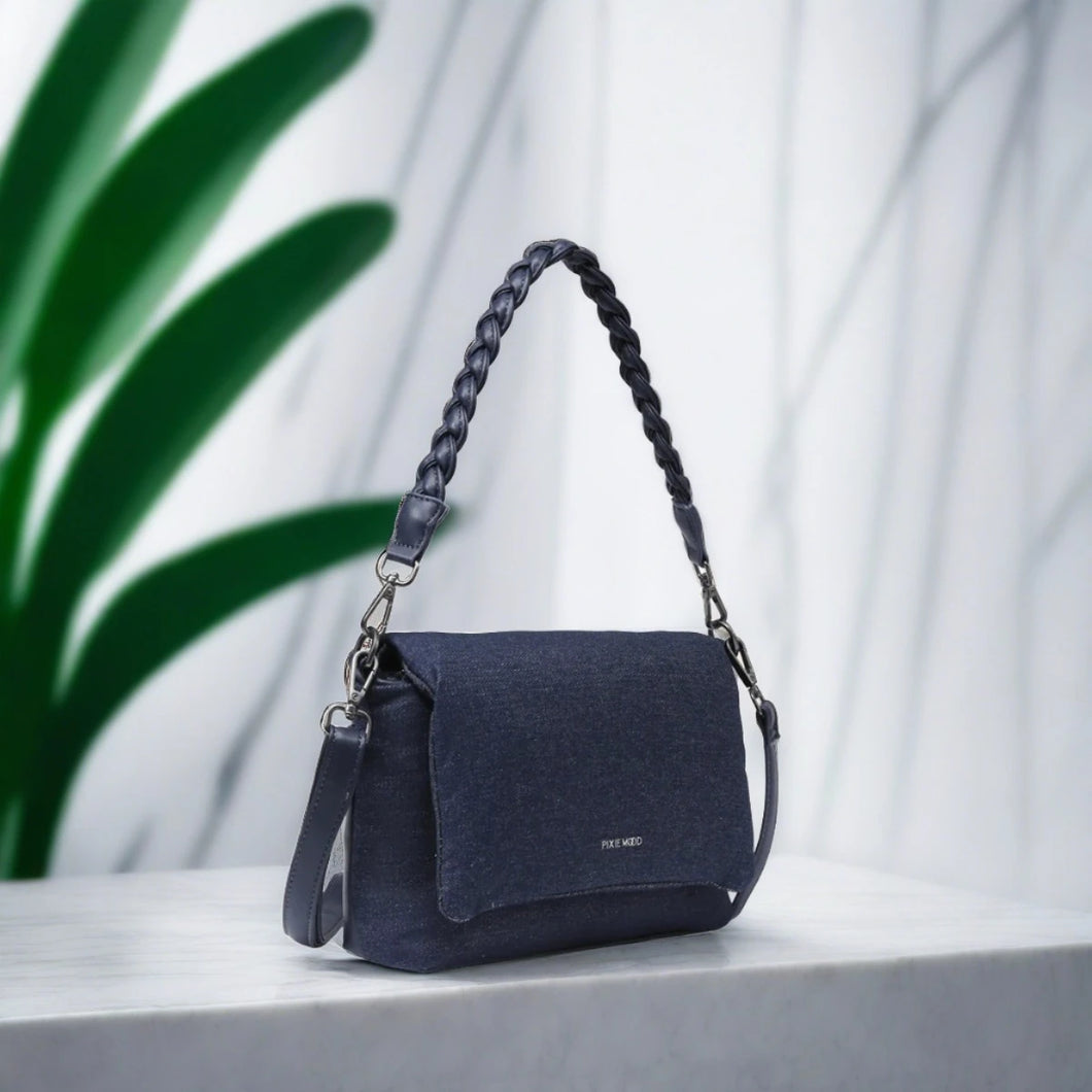 Bubbly Shoulder in Denim