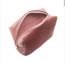 Load image into Gallery viewer, COSMETIC POUCH -(velour finish)
