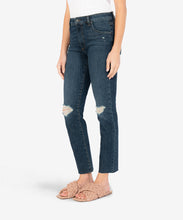 Load image into Gallery viewer, REESE HIGH RISE FAB AB ANKLE STRAIGHT RAW HEM (ATTRACTION WASH)
