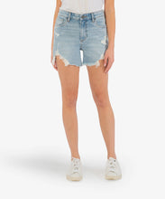 Load image into Gallery viewer, JANE HIGH RISE LONG SHORT (CONSISTENT WASH)
