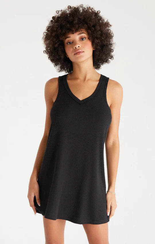 RIB HACCI VAGABOND TANK MINI DRESS