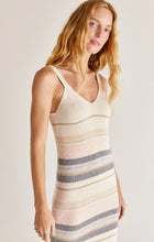 Load image into Gallery viewer, MALIBU STRIPE SWEATER DRESS
