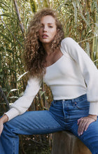 Load image into Gallery viewer, HADLEY SWEATER TIE TOP
