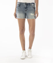 Load image into Gallery viewer, GIDGET HIGH RISE FRAY SHORT (TRAVELER WASH)
